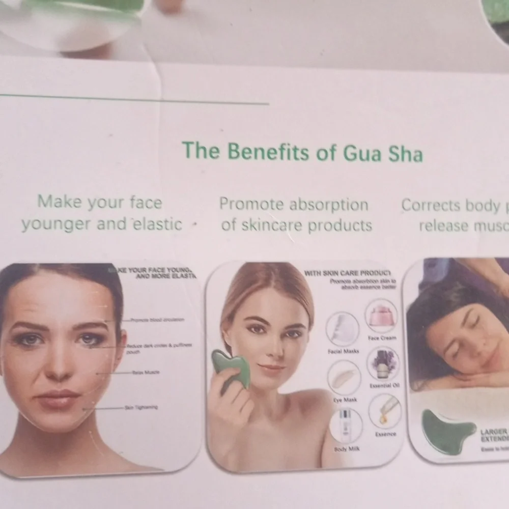 Gua sha massage tools health and beauty Rena Chris